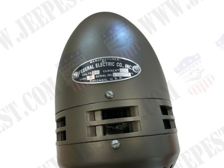 SIRENE 24 VOLTS "FEDERAL ELECTRIC" NET