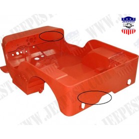BODY TUB JEEP MB EARLY 41-42 NET