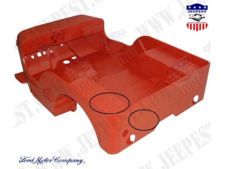 CARROSSERIE COMPLETE FORD GPW STD 42-43 NET