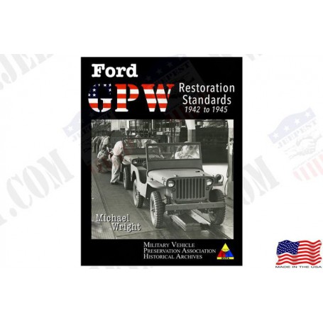 LIVRE FORD GPW RESTAURATION 1942-1945 WRIGHT ANGLAIS NET