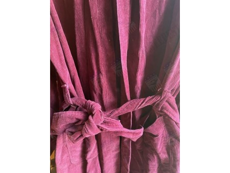 PEIGNOIR HIVER HOPITAL USAMD ROUGE NET