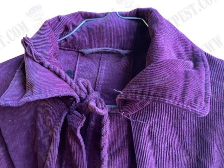 PEIGNOIR HIVER HOPITAL USAMD ROUGE NET
