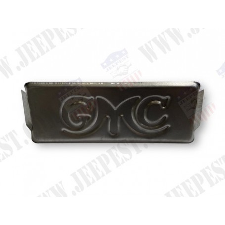 PLATE GMC STAMPED ON GRILL NET