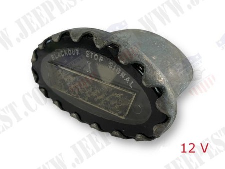 UNIT LAMP BLACKOUT 12 VOLTS NOS