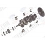 CRANKSHAFT ENGINE JEEP M201/M38 NEW