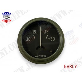 AMMETER 15/30 AMPERES EARLY