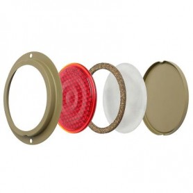 REFLECTOR ROUND RED EARLY "KING BEE"