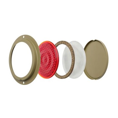 CATADIOPTRE ROND ROUGE EARLY "KING BEE"