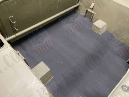 TAPIS DE SOL CAOUTCHOUC AV/ARR JEEP (JEU DE 7) NET