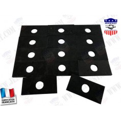 CALES CAOUTCHOUC CAISSE/CHASSIS JEEP (JEU DE 14)