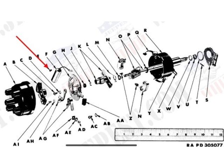 VIS FIXATION CONDENSATEUR ALLUMEUR