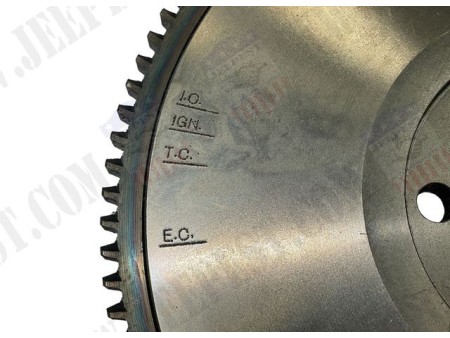 VOLANT MOTEUR+COURONNE JEEP CONE NOS