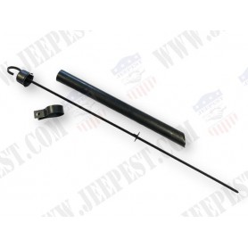 TUBE OIL FILLER AND GAGE JEEP SLAT GRILL