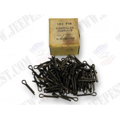 COTTER PINS 1/8 X 1'1/4 (BOX OF 100)