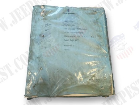 PARTS LIST SIMCA MARMON 4X4 MH600 (SET OF 2)
