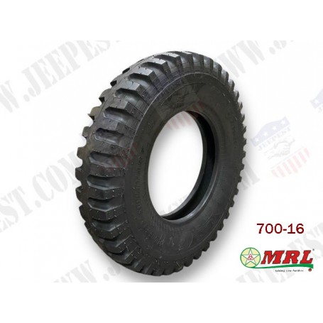 TIRE MILITARY 700X16 "MRL" NET