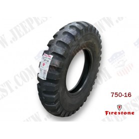 PNEUMATIQUE MILITARY 750X16 "FIRESTONE" NET