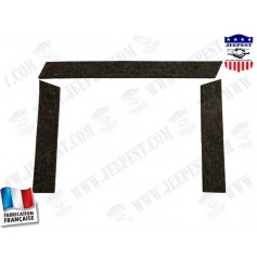 FEUTRES RADIATEUR JEEP M201 (AVEC AGRAFES)