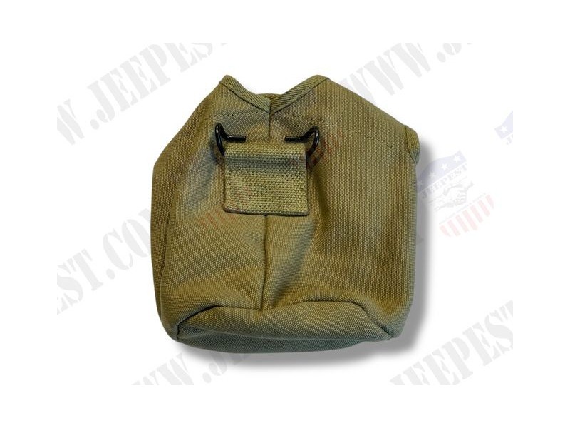 French Army Canvas Canteen Cover – M1910-Style Belt Clip main image 1
