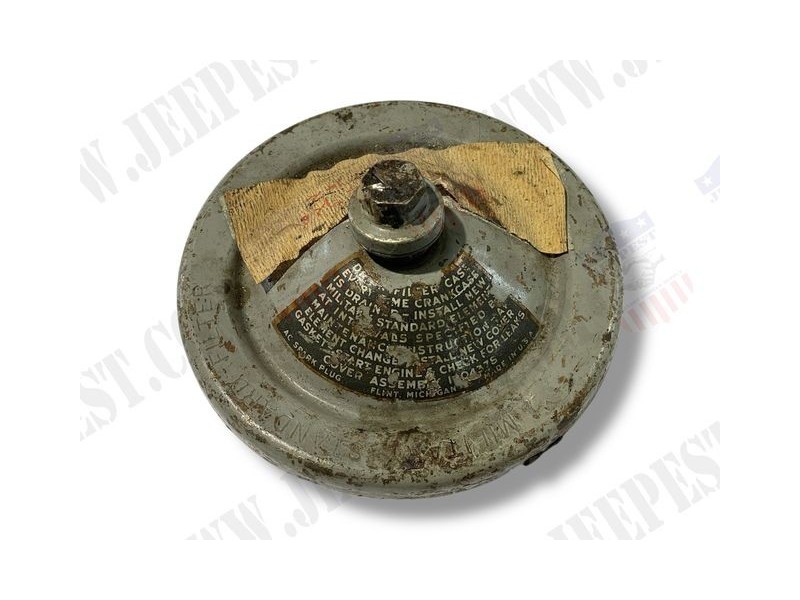 COUVERCLE FILTRE A HUILE MOTEUR GMC