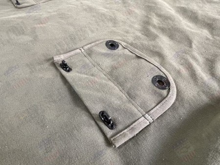 TOP COVER JEEP CANVAS "J&M WORTHING" EARLY + STENCILS