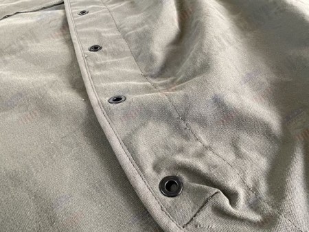 TOP COVER JEEP CANVAS "J&M WORTHING" EARLY + STENCILS