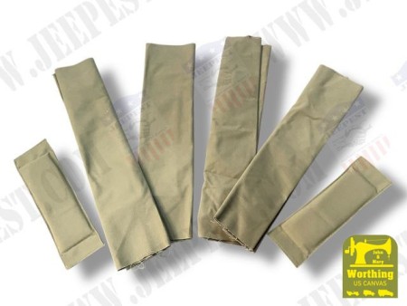 HOUSSE SIEGE COMMAND CAR TOILE (JEU DE 6 PIECES)