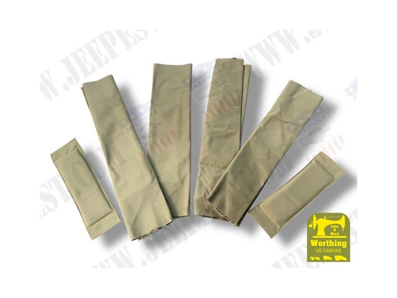 COVERS COMMAND CAR SEATS CANVAS (SET OF 6 PIECES)