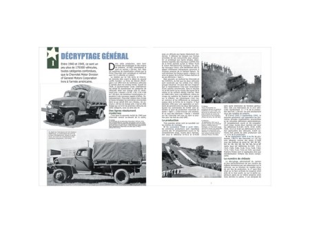 LIVRE "LES CAMIONS CHEVROLET US ARMY" NET