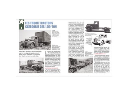 BOOK "TRUCKS AND SEMI TRAILERS US ARMY" NET