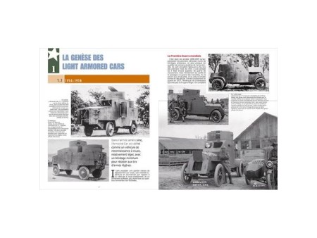 LIVRE "AUTOMITRAILLEUSES FORD M8-M20 US ARMY" NET