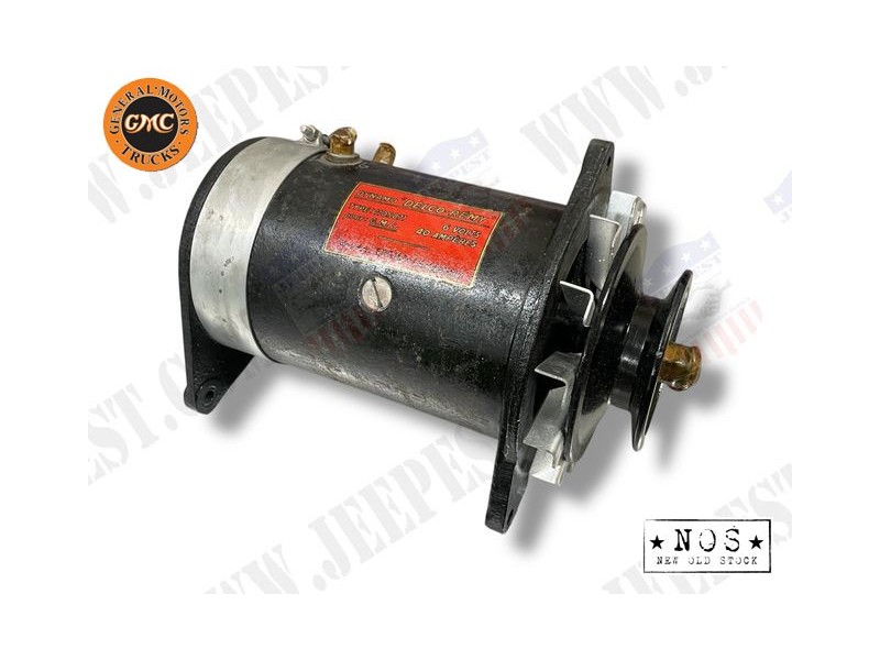 GENERATOR 6 VOLTS 40 AMPS NOS