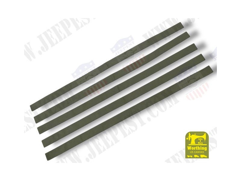 TOILE FIXATION ARCEAU BACHE COMMAND CAR (JEU DE 5)
