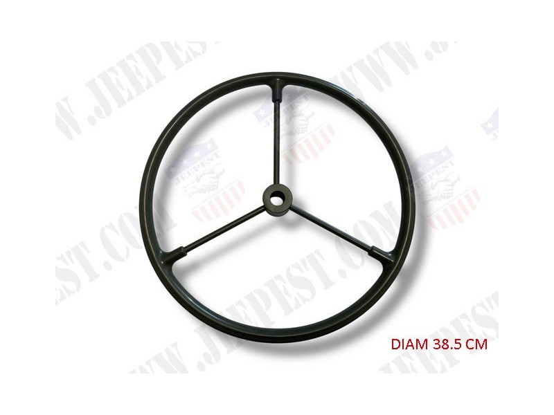 VOLANT DIRECTION PETIT DIAM JEEP (38.5 CM)