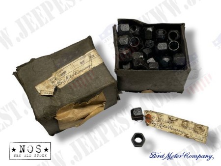 ECROU BOULON ASSEMBLAGE JANTE JEEP GPW NOS