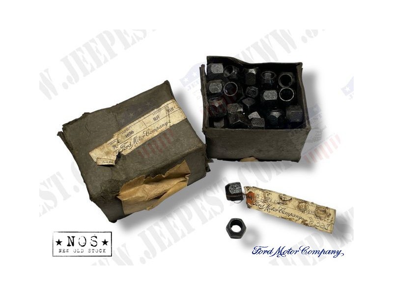 ECROU BOULON ASSEMBLAGE JANTE JEEP GPW NOS