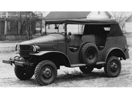 BACHE COMMAND CAR 1/2 TON "J&M WORTHING" USA