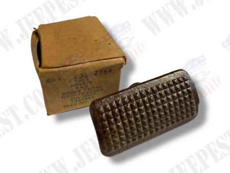 PAD BRAKE PEDAL GMC DUKW NOS