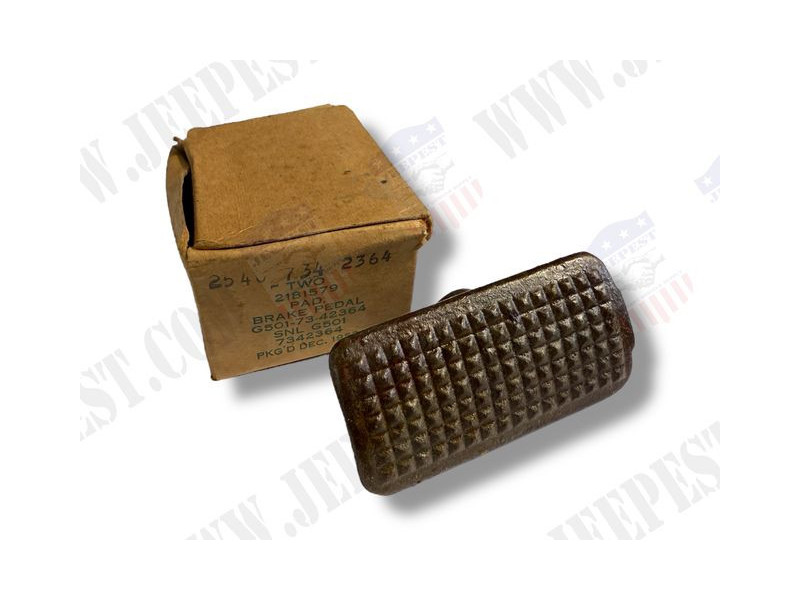 PATIN MOULE PEDALE FREIN GMC DUKW NOS
