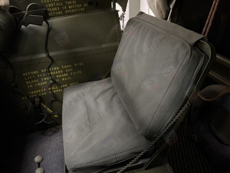 COVER SEAT DUKW "J&M WORTHING" (SET OF 4) NET