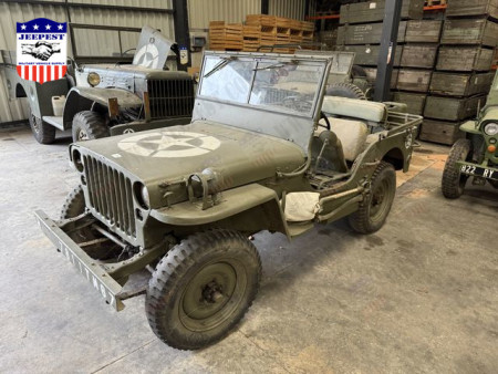 JEEP HOTCHKISS M201 6V A RESTAURER