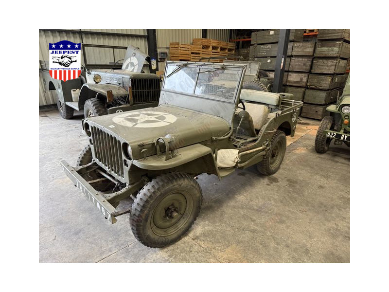 JEEP HOTCHKISS M201 6V A RESTAURER