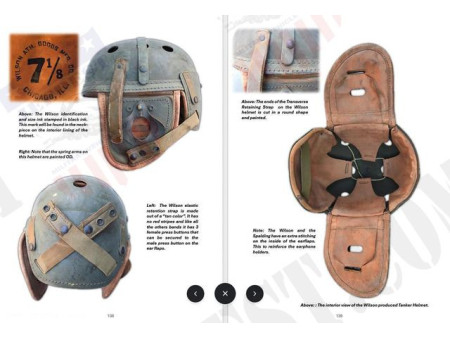LIVRE "THE U.S. TANKER HELMET 1917-1946" ANGLAIS NET