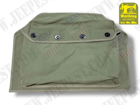 SATCHEL FRONT SEAT JEEP CANVAS "J&M WORTHING"
