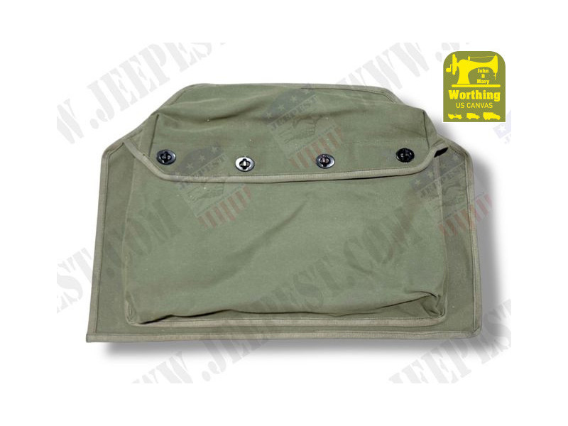 SATCHEL FRONT SEAT JEEP CANVAS "J&M WORTHING"