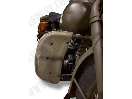 LEG SHIELD HARLEY WLA&WLC "J&M WORTHING" (PAIR)