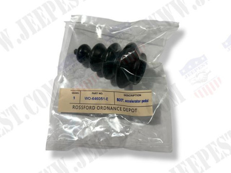 BOOT RUBBER ACCELERATOR PEDAL