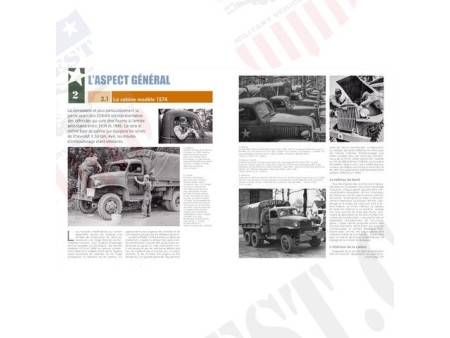 LIVRE "GMC CARGO CHEVAL DE BATAILLE US ARMY" NET