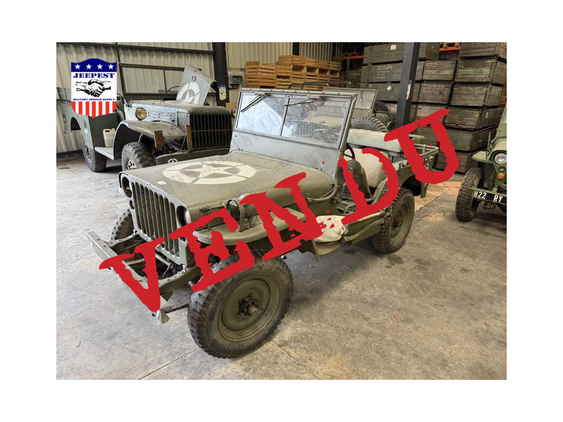 JEEP HOTCHKISS M201 6V A RESTAURER