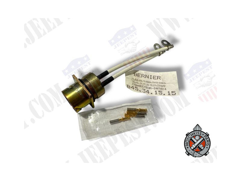 PRISE RACCORD DYNAMO 24 VOLTS M201